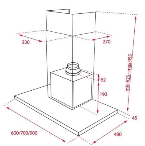 Teka Aırfry Ankastre Set (DSJ 950 Davlumbaz -EX 90.1 Ocak-Hsb 646 SS Fırın )