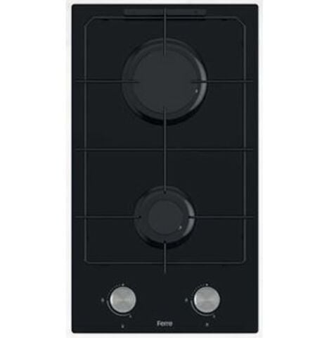 Ferre LA155 30 CM Siyah Gazlı Cam Ocak