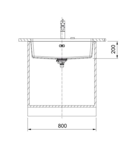 Franke Maris MRG 210/110-72 BİANCO Granit Evye