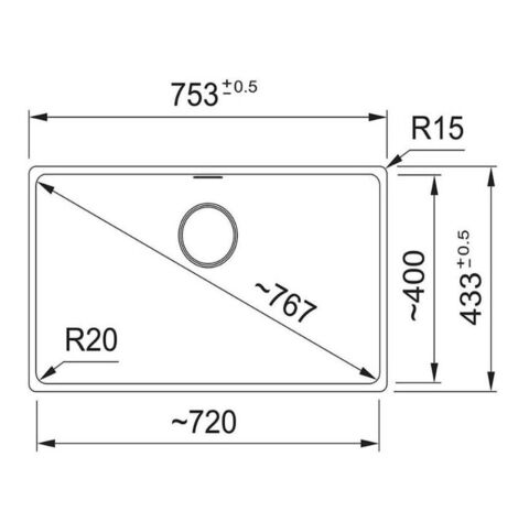 Franke Maris Mrg 210/110-72 Bianco Granit Eviye Actıve Plus Doccia 2.0 Armatür Sıvı Sabunluk Üçlü Set Bianco
