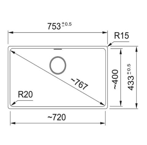 Franke Maris Mrg 210/110-72 Bianco Granit Eviye Actıve Plus Doccia 2.0 Armatür Sıvı Sabunluk Üçlü Set Bianco