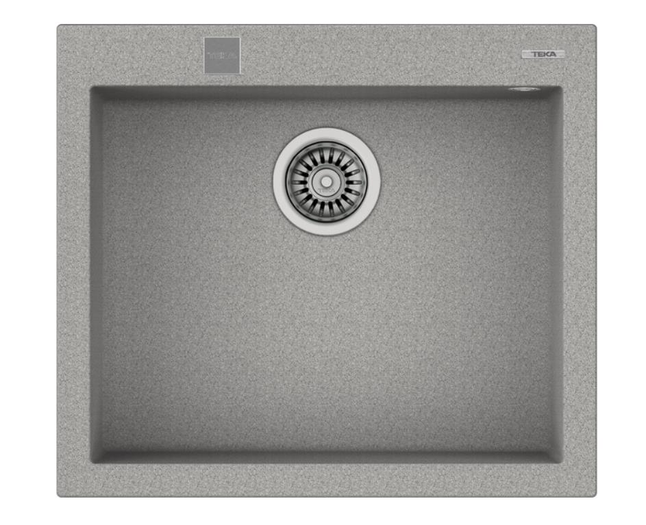 Teka Forsquare 50.40 TG Tezgah Üstü Gri Granit Evye