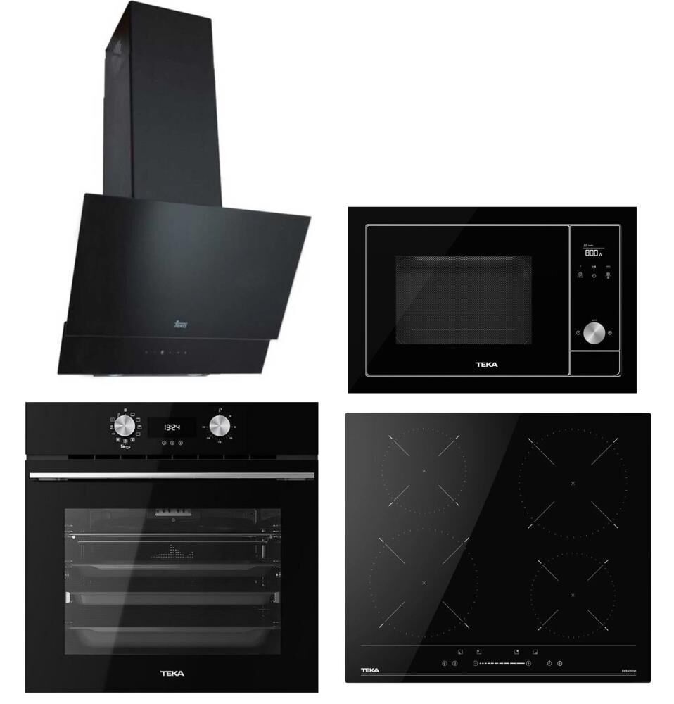 Teka Siyah Ankastre Set ( ATV 60 -IBC 64100 -HLB 8416 -ML 8200 BIS)