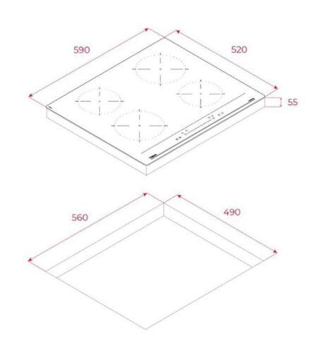 Teka Siyah Ankastre Set ( ATV 60 -IBC 64100 -HLB 8416 -ML 8200 BIS)