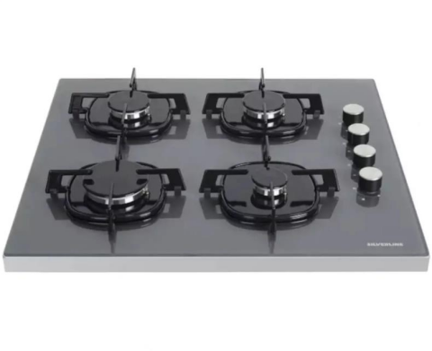 Silverline FS5425S01 Gri Set Üstü Emaye Ocak