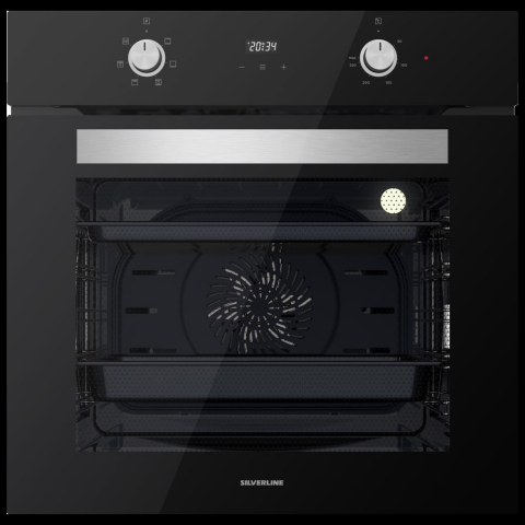 Silverline BO6502B02 Siyah Ankastre Fırın