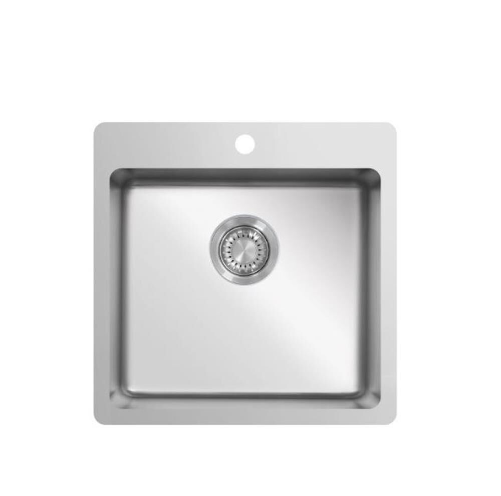 Ukınox ME 500 Tezgahüstü / Tezgaha Sıfır Aynalı Çelik Evye