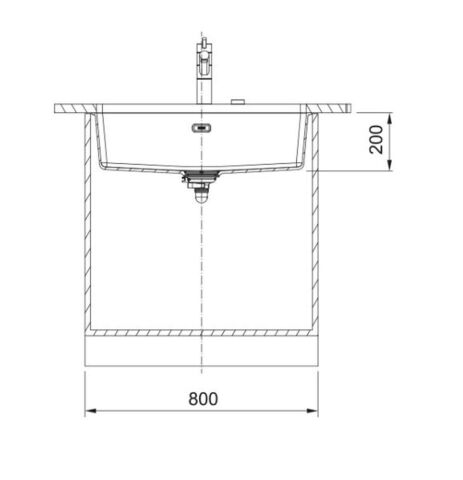Franke MARİS MRG 210/110-72 AVENA Granit Evye