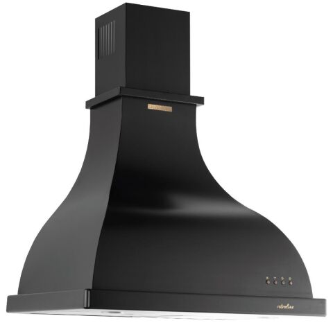 Silverline 2238 Retro Siyah 60 Cm Rustik Ankastre Davlumbaz