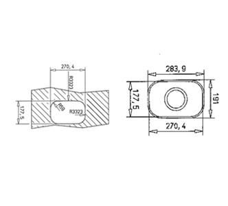TEKA BE 17.28 TEZGAHALTI PASLANMAZ ÇELİK MUTFAK (KARAVAN) EVYESİ