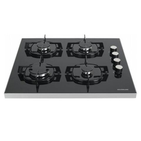 Silverline FS5425B01 Siyah Set Üstü Emaye Ocak