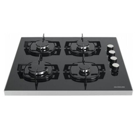 Silverline FS5425B01 Siyah Set Üstü Emaye Ocak