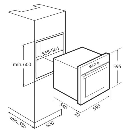 TEKA HLB 840 WH BEYAZ ANKASTRE FIRIN 70 LİTRE