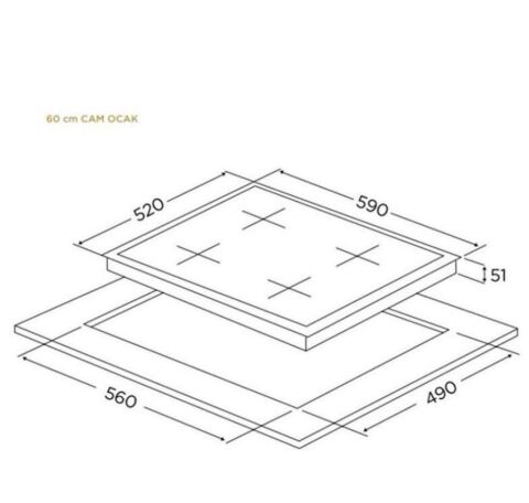Ukınox Smart Siyah Set (Fairy 60 Siyah Davlumbaz-Ares 60 Siyah Ocak-Smart 8801 Siyah Fırın)