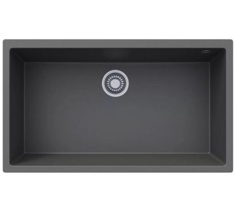 Blackstone PERGE 72X40 CM Antrasit Tezgahaltı Evye