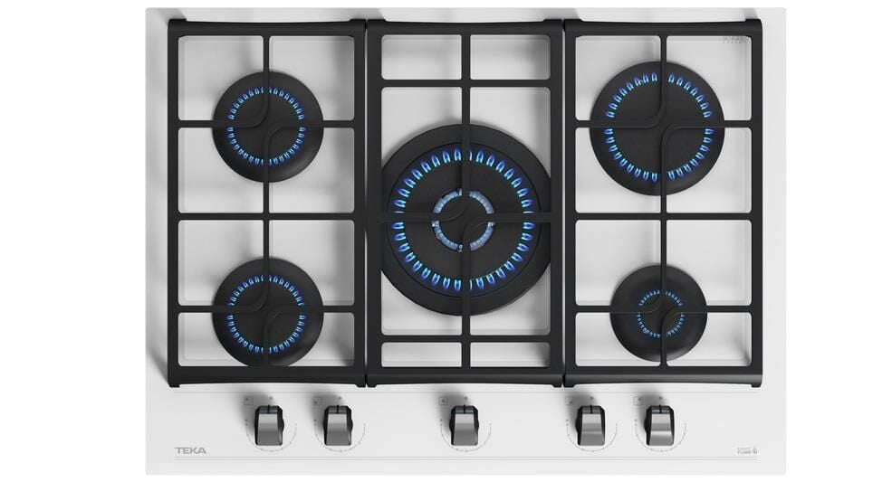 Teka Gzc 75330 Xbc Wh Beyaz Ankastre Cam Ocak