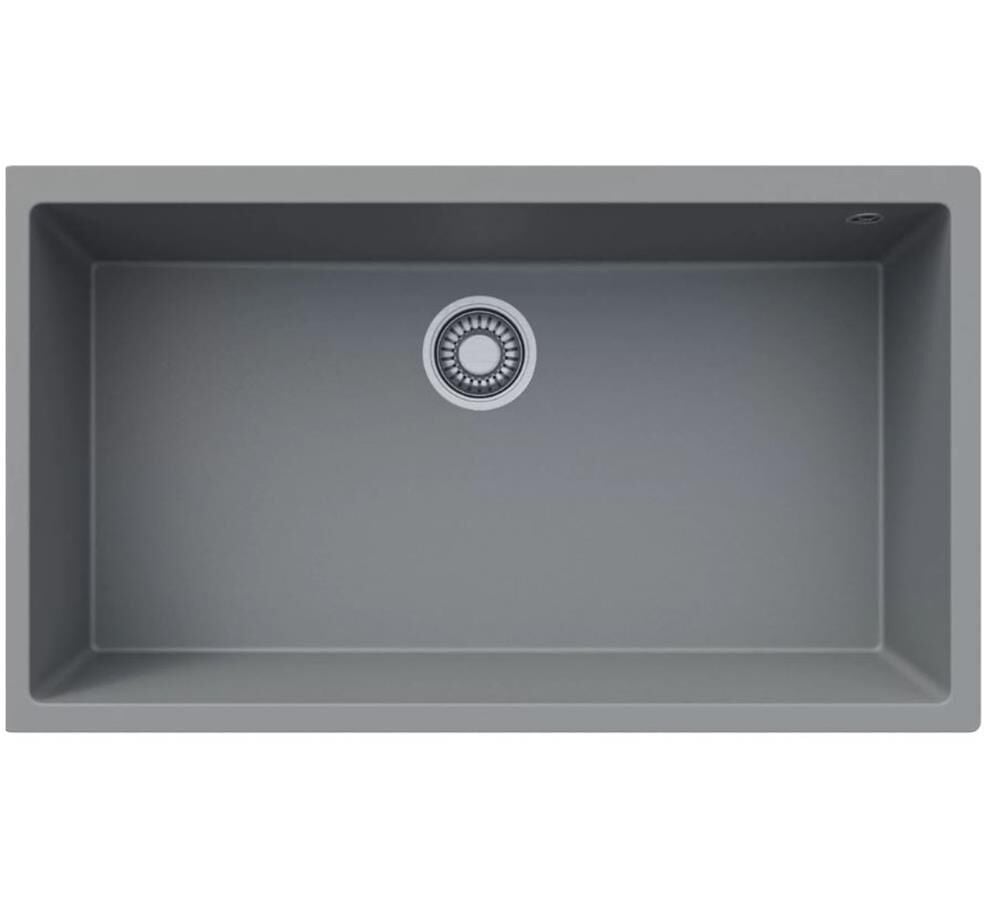 Blackstone PERGE 72X40 CM Gri Tezgahaltı Evye