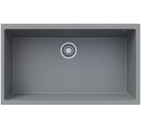 Blackstone PERGE 72X40 CM Gri Tezgahaltı Evye