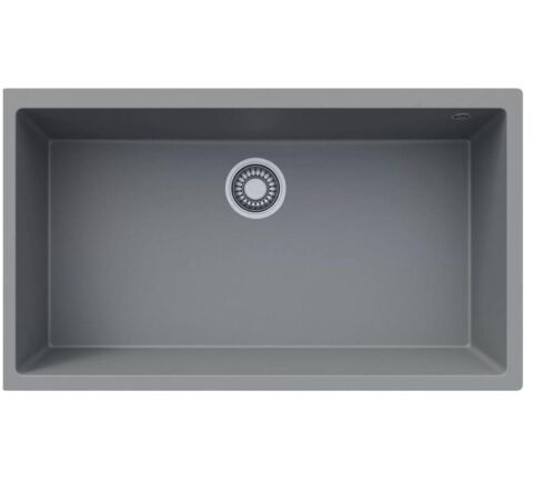 Blackstone PERGE 72X40 CM Gri Tezgahaltı Evye