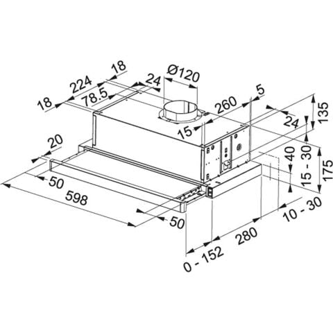 Franke Sürgülü Aspiratör Ftc 6032 Gr/ Xs V2/600 İnox