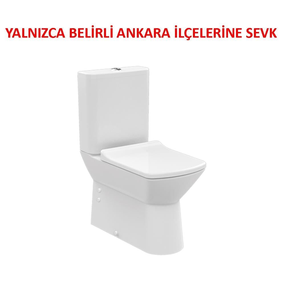 CREAVİT NOVA KANALSIZ DUVARA SIFIR KLOZET SETİ