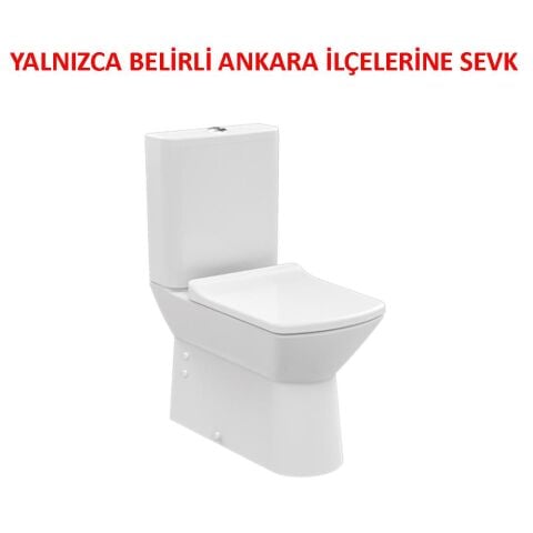 CREAVİT NOVA KANALSIZ DUVARA SIFIR KLOZET SETİ