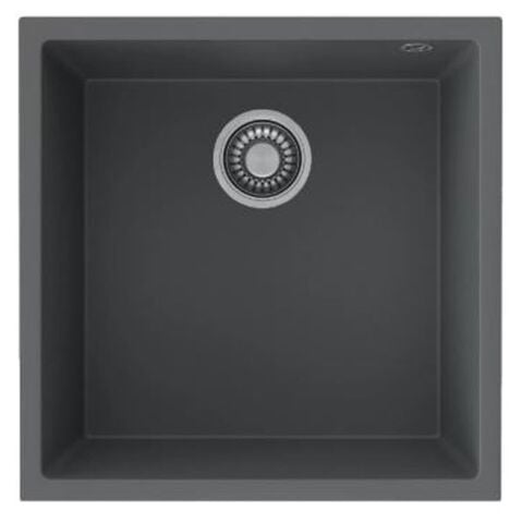 Blackstone PALMİRA 40X40 CM Antrasit Tezgahaltı Granit Evye