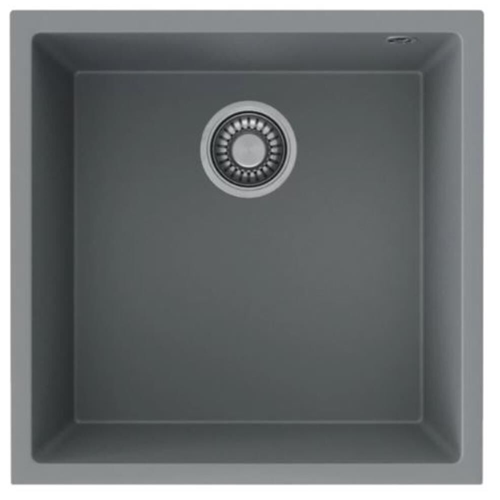 Blackstone PALMİRA 40X40 CM Gri TezgahaItı Granit Evye