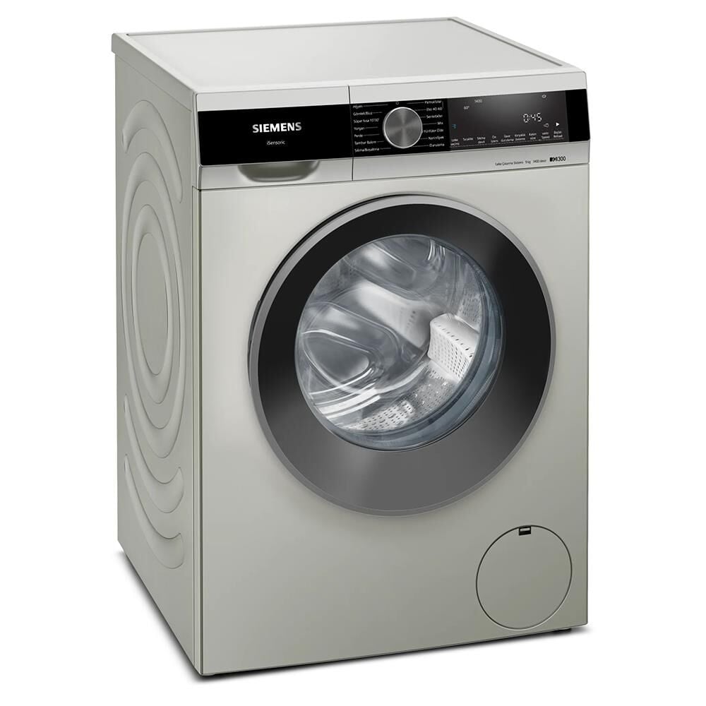Siemens WG44A2XSTR IQ300 9 kg 1400 Devir Silver Çamaşır Makinesi