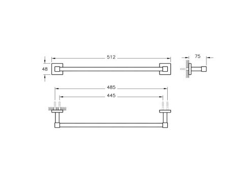 Q-Line Uzun Havluluk A44995