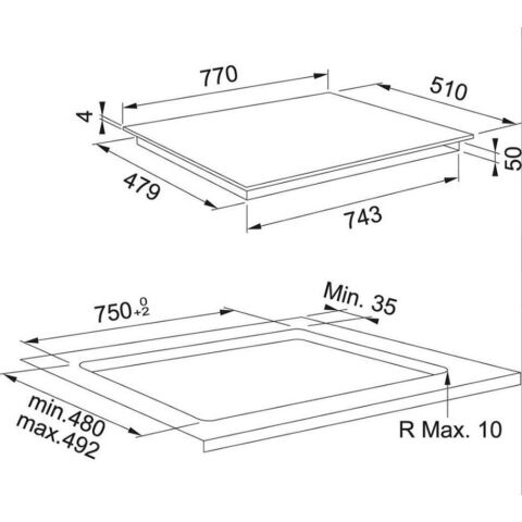 Franke Siyah Ankastre Set (BEAT XL BK MATT F80 Ada Tipi Davlumbaz FMA 804 I F Bk İndüksiyonlu Ocak -FMA 86 H BK Fırın)