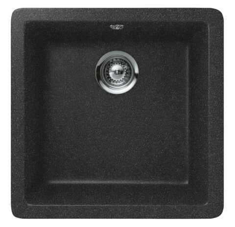 TEKA RADEA 390.370 METALİK SİYAH TEZGAHALTI GRANİT MUTFAK EVYESİ