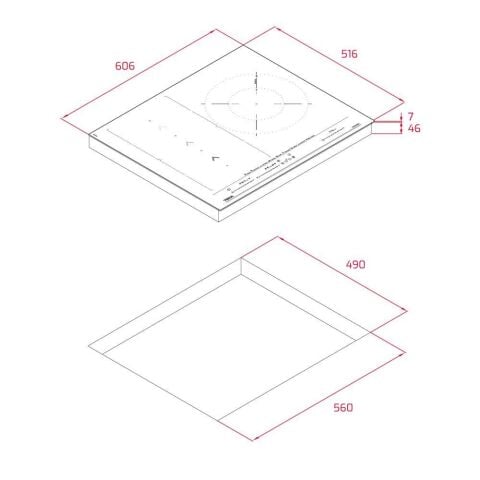 Teka ITS 67620 MST İndüksiyonlu Ocak