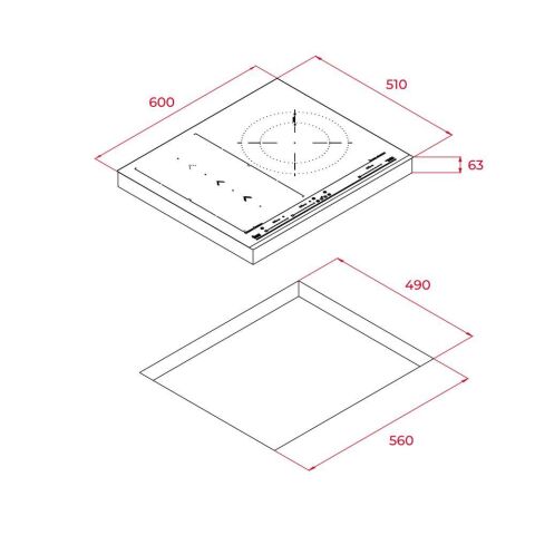 Teka IZS 65600 İndüksiyonlu Ocak