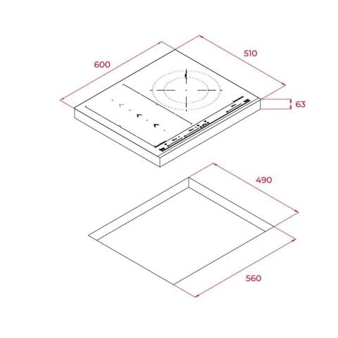 Teka IZS 65600 İndüksiyonlu Ocak