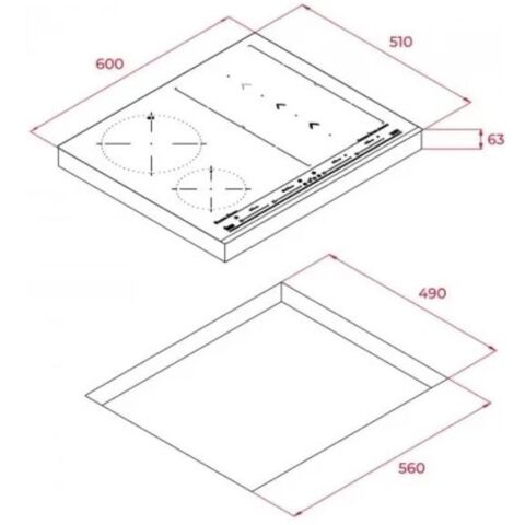 Teka IZS 66700 MSP İndüksiyonlu Ocak