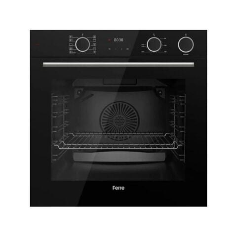 Ferre FryartSteam Siyah Ankastre Set ( D063 SİYAH DAVLUMBAZ-CS205 SİYAH OCAK- XE64CS FRYARTSTEAM SİYAH FIRIN )