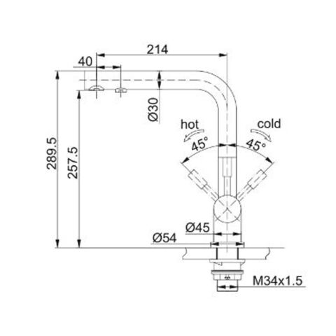 Franke ATLAS İNOX ÇİFT KUMANDALI Evye Bataryası