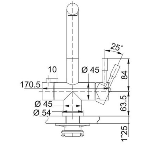 Franke ATLAS İNOX ÇİFT KUMANDALI Evye Bataryası