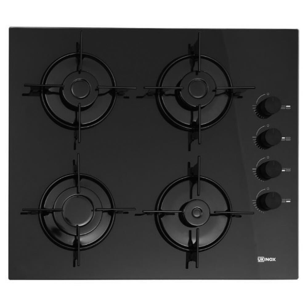 Ukınox CARLO 60 SİYAH Ankastre Cam Ocak