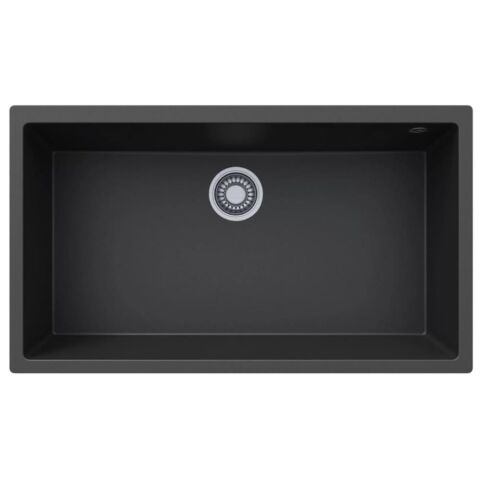 Blackstone PERGE 72X40 CM Siyah Tezgahaltı