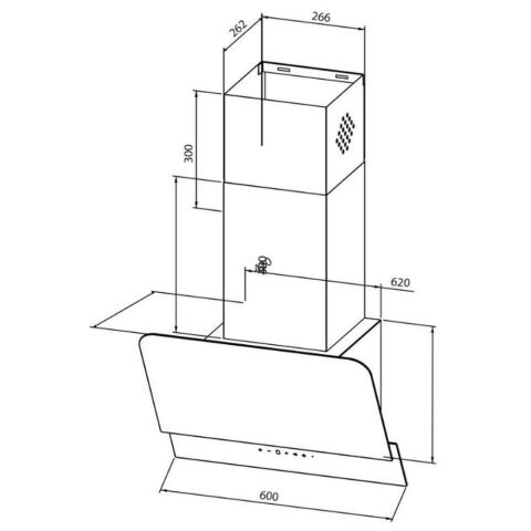 Ukınox Beyaz Ankastre Set (OLİVE 60 Davlumbaz- ARES 60 X Ocak-SMART 4601 W Fırın)
