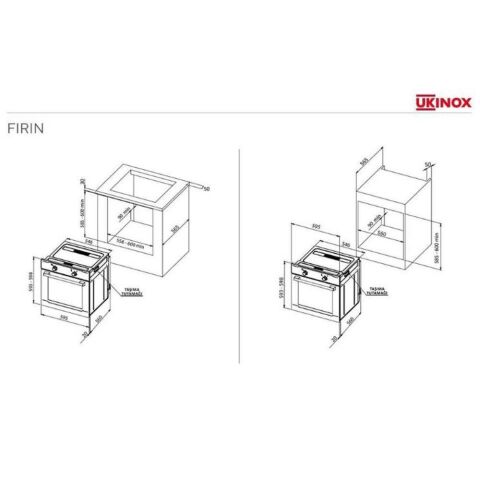 Ukınox Smart Beyaz Set (Fairy 60 Beyaz Davlumbaz-Ares 60 Beyaz Ocak-Smart 7801 Beyaz Fırın)