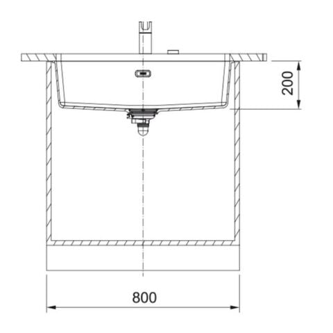 Franke MARİS MRG 110-72 SLATE GRİ GranitT EVYE