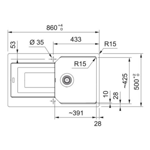 Franke Urban UBG 611-86 SLATE GRİ Granit Evye Active Plus Doccia 2.0 Batarya Set