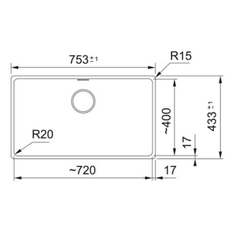 FRANKE MARİS MRG 210/110-72 OYSTER TEZGAHALTI GRANİT EVYE