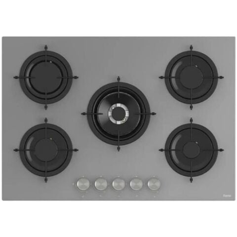 Ferre Fryart Steam Gri Set (D102 Gri Davlumbaz -RS038 Gri Ocak- XE64CPR FryartSteam Gri Fırın)