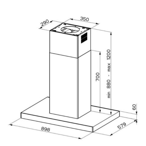 Franke Ankastre Set (Faber Stilo Glass Smart X V A90 Davlumbaz -FHMA 905 4G DCL XS C Ocak - FSL 86 H Xs Inox Fırın)