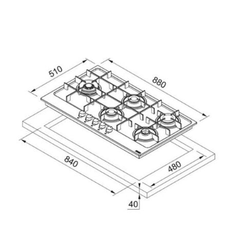 Franke Ankastre Set (Faber Stilo Glass Smart X V A90 Davlumbaz -FHMA 905 4G DCL XS C Ocak - FSL 86 H Xs Inox Fırın)