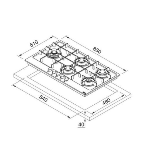 Franke Ankastre Set (Faber Stilo Glass Smart X V A90 Davlumbaz -FHMA 905 4G DCL XS C Ocak - FSL 86 H Xs Inox Fırın)
